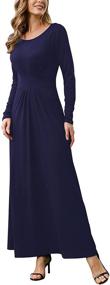 img 4 attached to Yaohuole Womens Dresses Length Sleeve Women's Clothing in Dresses