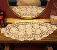 🧶 handmade crochet doilies dresser by janef логотип