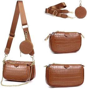 img 3 attached to Crossbody Multipurpose Shoulder Handbags Including Women's Handbags & Wallets and Crossbody Bags
