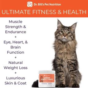 img 2 attached to Dr. Bill’s Feline Ultimate Fitness & Health – Complete Multivitamin for Cats, with Coenzyme Q-10, Vitamin E, D-3, Biotin, Folic Acid, and Hyaluronic Acid