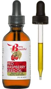 img 3 attached to 🍓 Locally Grown Red Raspberry Seed Oil - Cold Pressed by Berry Beautiful - 100% Pure & Unrefined - 2 fl oz