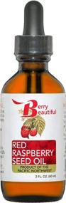 img 4 attached to 🍓 Locally Grown Red Raspberry Seed Oil - Cold Pressed by Berry Beautiful - 100% Pure & Unrefined - 2 fl oz