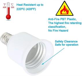 img 2 attached to 🔥 Chandelier Fire-Resistant Converter: Enhance Safety with Resistant Degree C