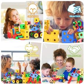 img 2 attached to Unleash the Inventor in Your Child with Jasonwell STEM Toys Building Blocks