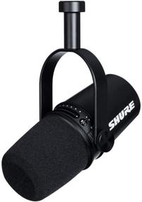 img 4 attached to 🎙️ Усовершенствованный динамический микрофон Shure MV7 XLR / USB для подкастинга (черный)