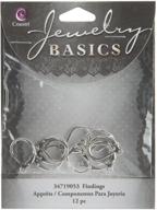 💍 silver euro lever earring set - cousin jewelry basics, 12-piece logo
