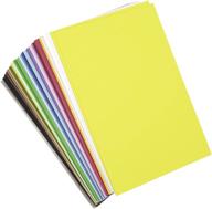 darice foamies sticky back 6x9 inch sheets, 40-pack assorted colors for crafts and projects logo