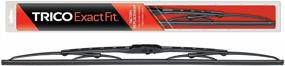 img 2 attached to TRICO Exact Fit 19 Inch Conventional Automotive Replacement Wiper Blade - Pack of 1 for Car (19-1)