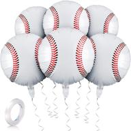 baseball balloons birthday decoration supplies logo
