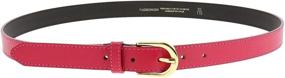 img 2 attached to 👗 FASHIONGEN Melanie: High-Quality Italian Leather Belt for Women, Premium Durability