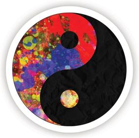 img 2 attached to Ying Yang Inspirational Stickers Sticker