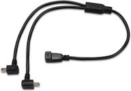 enhance connectivity with the garmin usb split adapter cable logo
