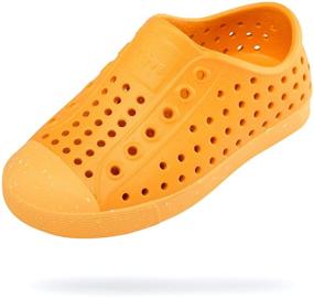 img 4 attached to 👟 Outdoor Boys' Shoes: Native Shoes Jefferson Little Speckles Enhanced for Performance
