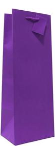 img 2 attached to 🎁 Allgala 12PK Value Premium Solid Color Paper Gift Bags in Wine-Purple-GP50086 - Perfect for Festive Celebrations and Gifting