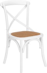 img 3 attached to Poly EM 247 WHI X2 Cafton Crossback Chair