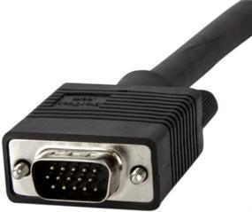 img 2 attached to 🔌 StarTech.com MXT101MMHD15 Коаксиальный кабель VGA монитора, 15 футов - высокое разрешение, угол под 90° вниз, HD15 M/M (черный)