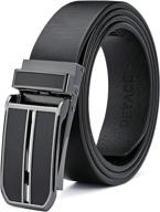 deyace ratchet vegetable leather adjustable men's accessories in belts logo