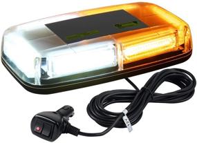 img 4 attached to 🚨 WoneNice 12V Amber COB LED Car Roof Emergency Strobe Warning Light: Powerful and Versatile for Cars, Trucks, and SUVs