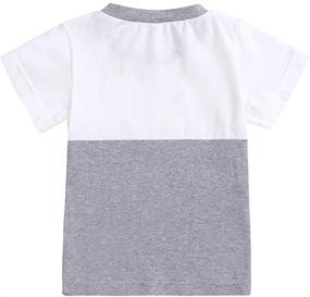 img 3 attached to 👕 Comfortable Pullover Outfits: Boys' Little Sleeve Sweatshirts for Stylish Clothing