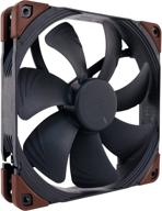 noctua nf-a14 ippc-2000 pwm 4-pin heavy duty cooling fan – ultimate performance at 2000 rpm (140mm, black) logo