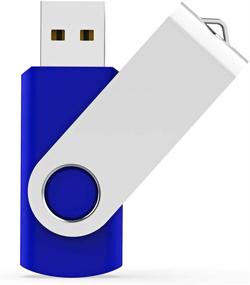 img 4 attached to 💙 RAOYI 50PCS 4G 4GB USB Flash Drive - доступное решение для хранения с большим объемом и дизайном на шарнире - синий