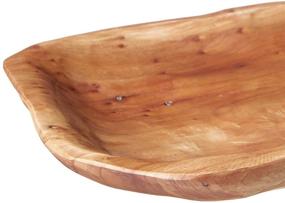 img 1 attached to 🍽️ Large Platter - Enrico Root Wood