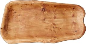 img 3 attached to 🍽️ Large Platter - Enrico Root Wood