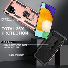 img 3 attached to Case For Samsung Galaxy A42 With Belt Clip Cell Phones & Accessories