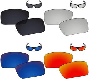 img 3 attached to Galvanic Polarized Replacement Lenses Oakley Men's Accessories for Sunglasses & Eyewear Accessories