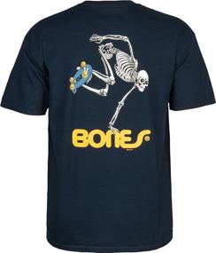 img 1 attached to Powell Peralta Skateboard Skeleton Medium T Shirt Sports & Fitness
