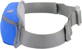 img 2 attached to 🏃 vimapo Slim Running Belt - Lightweight Bounce-Free Waist Pouch for Fitness & Workouts - Sport Waist Pack for Men & Women