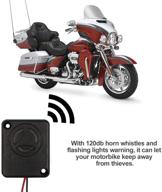 🔌 customized siren ii plug splice alarm 120db for harley touring motorcycle (1 unit) logo