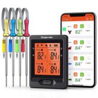 🔥 become a grill master with the bluetooth meat thermometer - remote, wireless, and accurate for perfectly cooked food logo