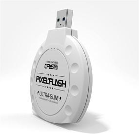 img 2 attached to 📷 High-Speed PixelFlash CFAST 2.0 Card Reader - USB 3.0 SATA III 500MB/s Writer for Leica URSA Alexa Mini Canon Phase One and More - White
