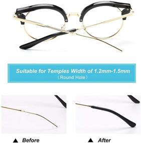 img 1 attached to Eyeglass Replacement Silicone Glasses Fullgren