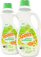 🌺 gain botanicals liquid fabric conditioner, orange blossom vanilla - 44 fl oz (pack of 2) | effective fabric softener for fresh & fragrant laundry logo