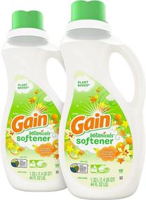 img 4 attached to 🌺 Gain Botanicals Liquid Fabric Conditioner, Orange Blossom Vanilla - 44 Fl Oz (Pack of 2) | Effective Fabric Softener for Fresh & Fragrant Laundry