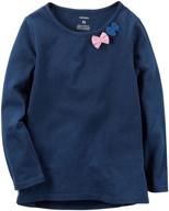 детская трикотажная кофта carters girls knit 253g787 для малышей логотип