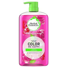 img 4 attached to 🌈 Paraben-Free Herbal Essences Color Me Happy Shampoo for Colored Hair, 29.2 fl oz