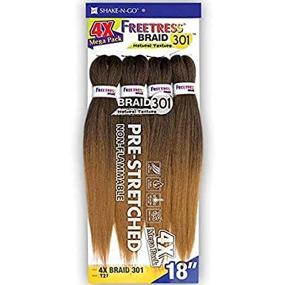 img 4 attached to Freetress Synthetic Mega Pack Braid Hair Care for Hair Extensions, Wigs & Accessories