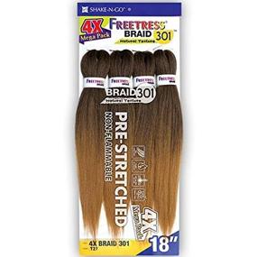 img 2 attached to Freetress Synthetic Mega Pack Braid Hair Care for Hair Extensions, Wigs & Accessories