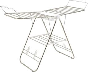 img 4 attached to 👕 Everyday Home Clothes Drying Rack: Folding, Portable Indoor Outdoor Dryer for Clothes, Towels, Linens - Laundry and Home Essentials