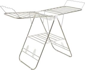 img 3 attached to 👕 Everyday Home Clothes Drying Rack: Folding, Portable Indoor Outdoor Dryer for Clothes, Towels, Linens - Laundry and Home Essentials