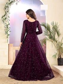 img 2 attached to Latest Party Anarkali Salwar Wedding Women's Clothing