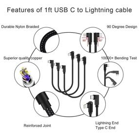 img 3 attached to Lightning Certified Charger Braided Charging Industrial Electrical