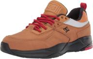 dc men's e.tribeka 👟 winterized skate shoe with enhanced traction logo