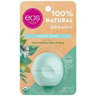 eos organic lip balm sphere personal care 标志