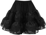 👗 stylish & twirl-ready: blackbutterfly kids organza petticoat skirt logo