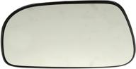 🔥 dorman 56224: premium heated door mirror glass for chrysler models - driver side logo