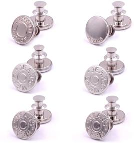 img 4 attached to Willikiva Instant Buttons Adjustable Seconds (Z055): Effortlessly Customizable Accessories for Every Outfit